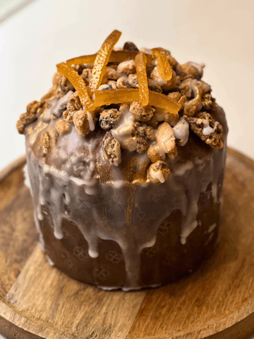 PANETTONE DE CHOCOLATE CON FRUTOS SECOS