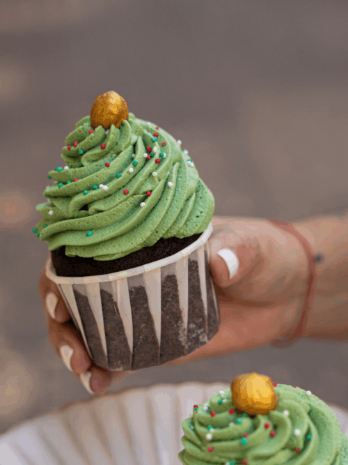 CUPCAKE TEMATICO NAVIDEÑO